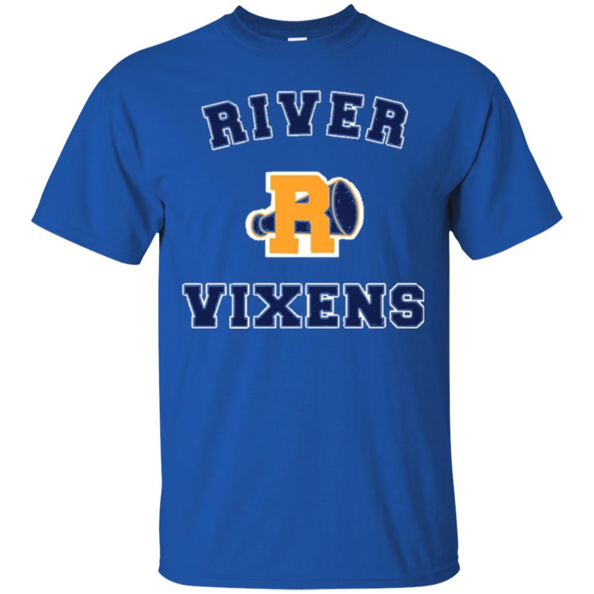 Vixens High School R Logo T-shirt Royal