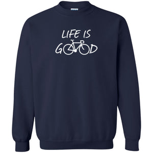 Bicycle T-shirt Life Is Good T-shirt