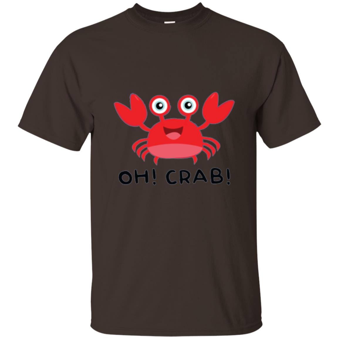 Oh Crab Crab Lover T-shirt Dark Chocolate