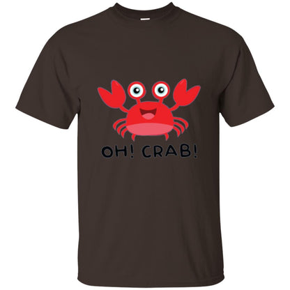 Oh Crab Crab Lover T-shirt Dark Chocolate
