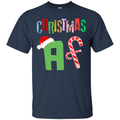 Chrismas Af X-mas Gift Shirt For Mens Or Womens Navy
