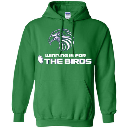 Football T-shirt Winning Is For The Birds Irish Green