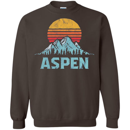 Aspen Mountain T-shirt Dark Chocolate