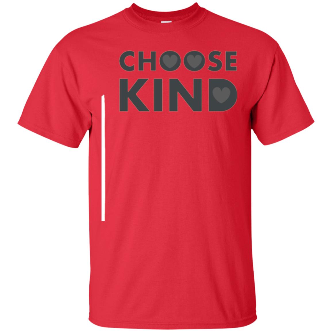 Anti Bullying T-shirt Choose Kind Red
