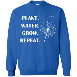Plant Water Grow Repeat Gradener T-shirt