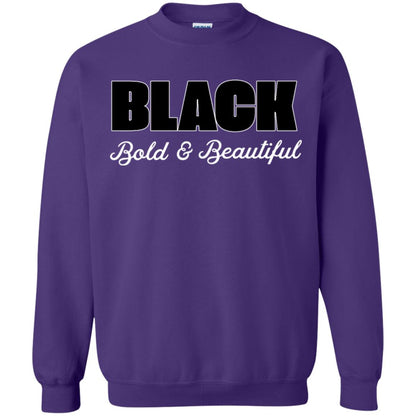 Black Bold And Beautiful Shirt Purple