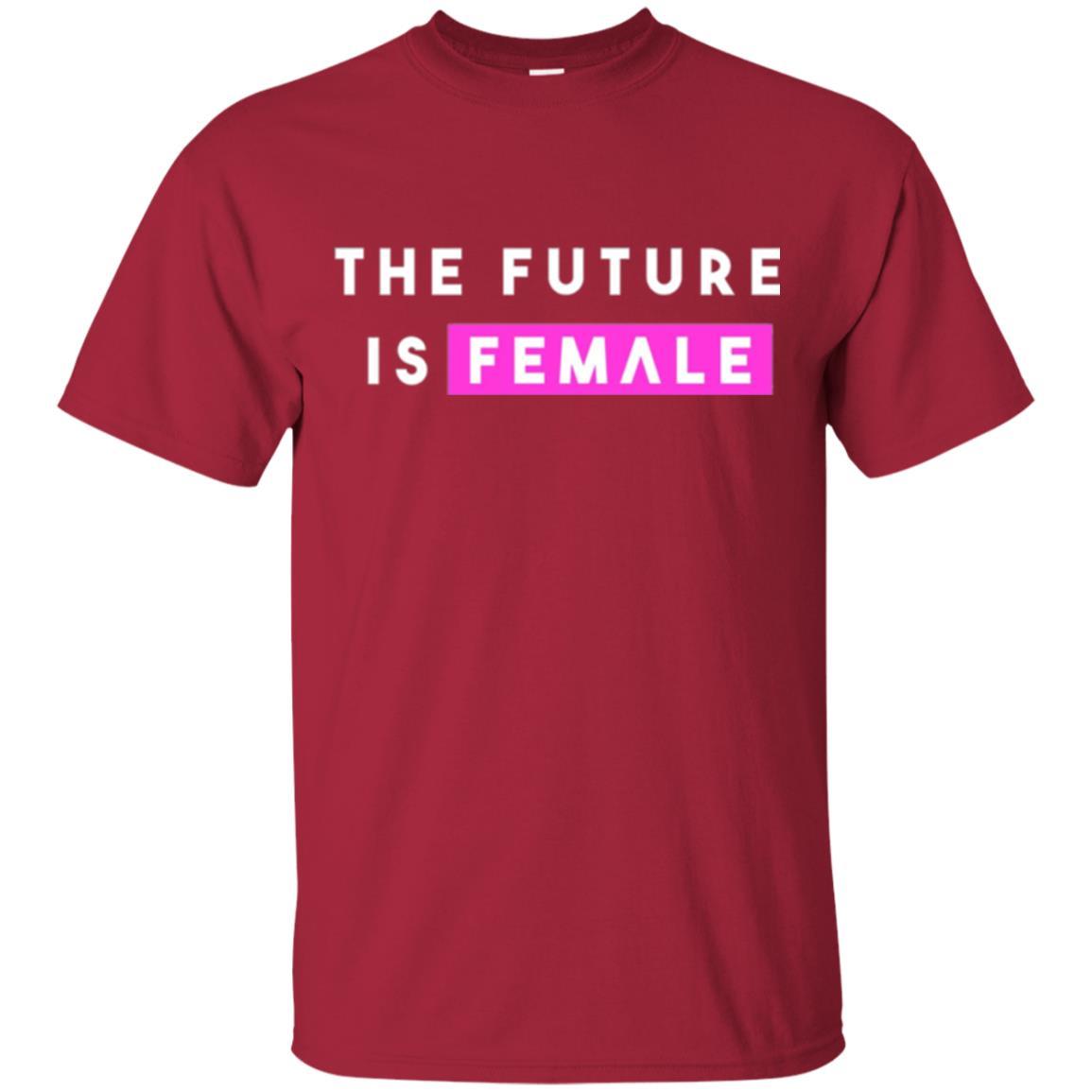 Iconic Statement T-shirt The Future Is Female T-shirt Cardinal