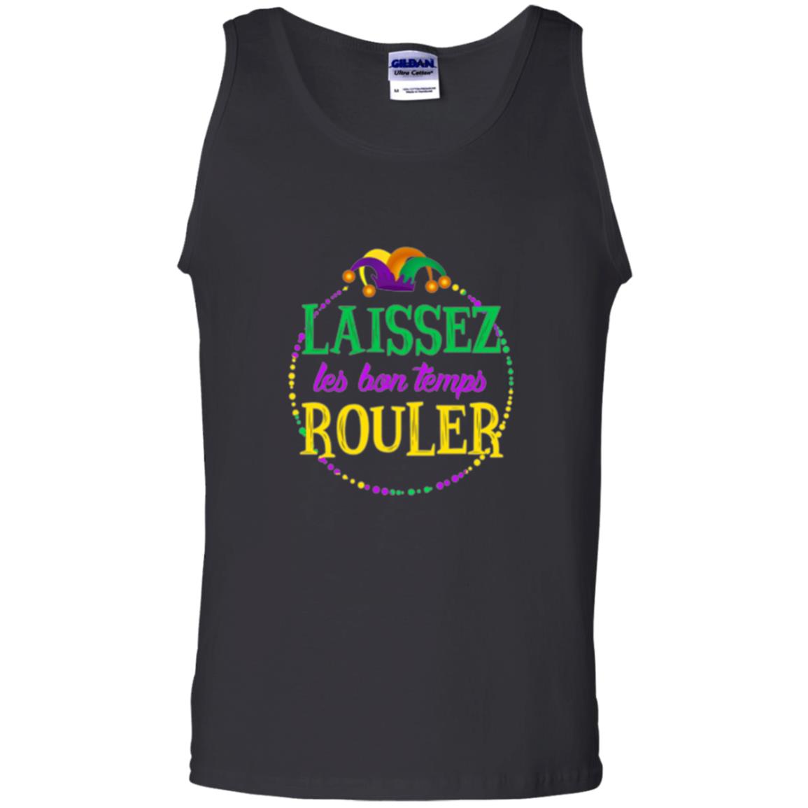 Mardi Gras T-shirt Laissez Les Bon Temps Rouler Black