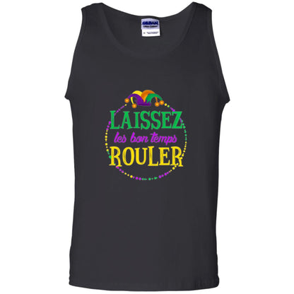 Mardi Gras T-shirt Laissez Les Bon Temps Rouler Black