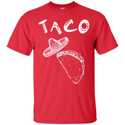 Taco Shirt For Mens Womens Kids Red