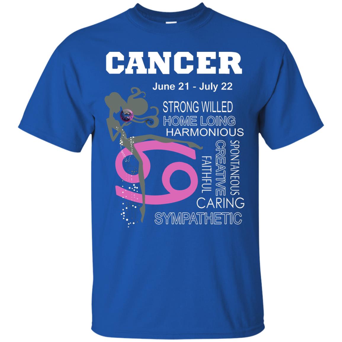 Cancer Strong Willed Home Loing Harmonious Faithful Creative Spontaneous Caring Sympathetic Royal
