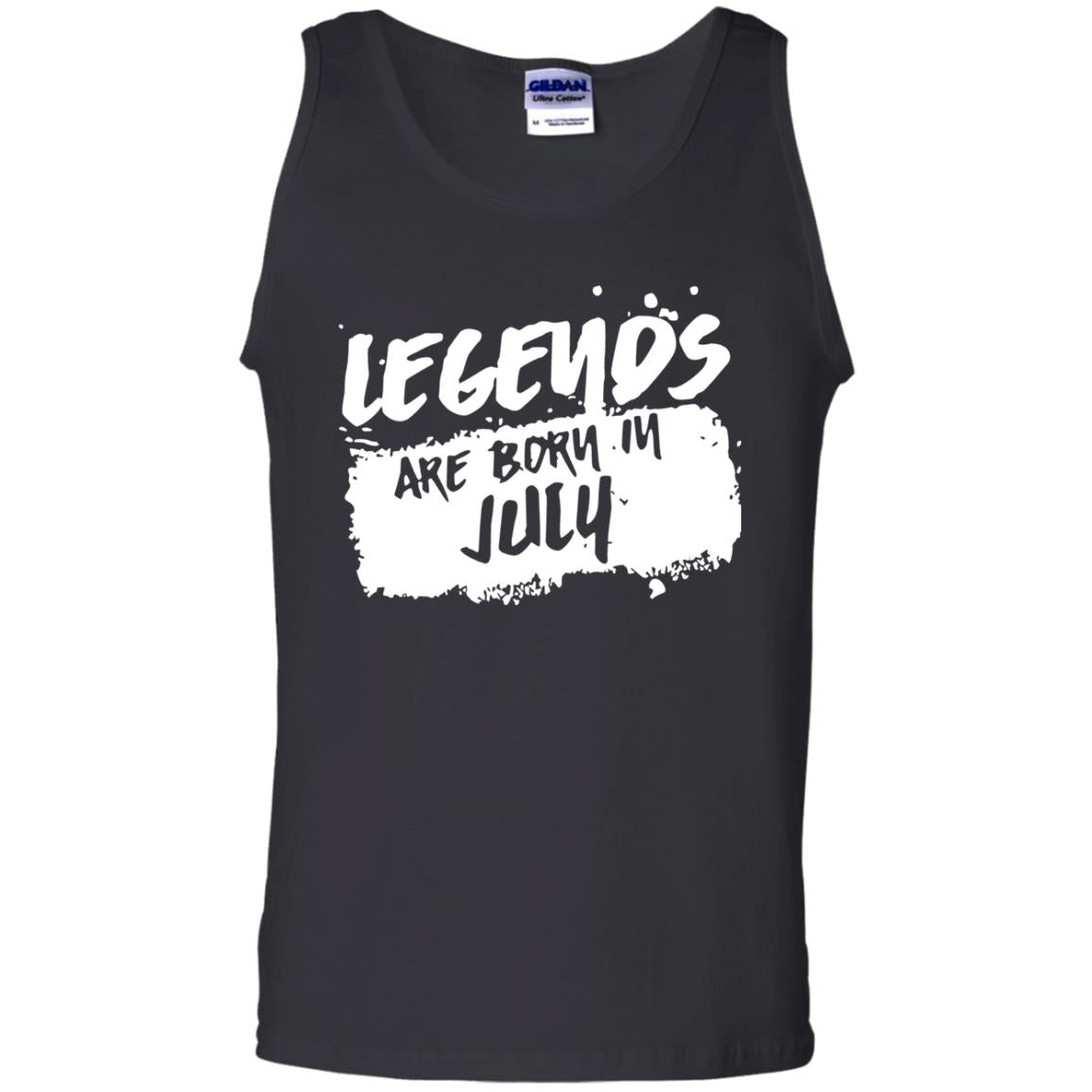July Birthday Shirt Legends Are Born In July Black