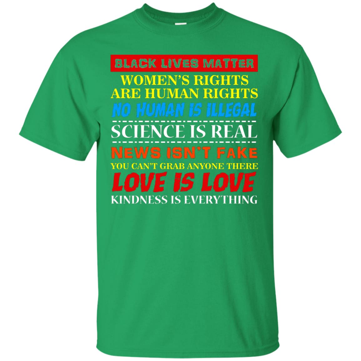 Black Lives Matter Womens Rights Are Human Rights Irish Green