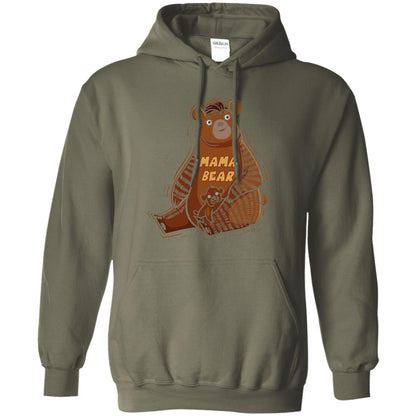 First Time Mothers Day Shirts Mama Bear Military Green