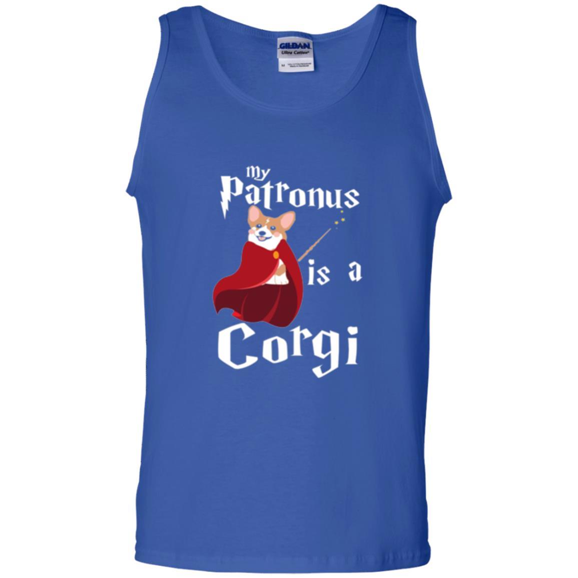 Dog Lover T-shirt My Patronus Is A Corgi T-shirt Royal