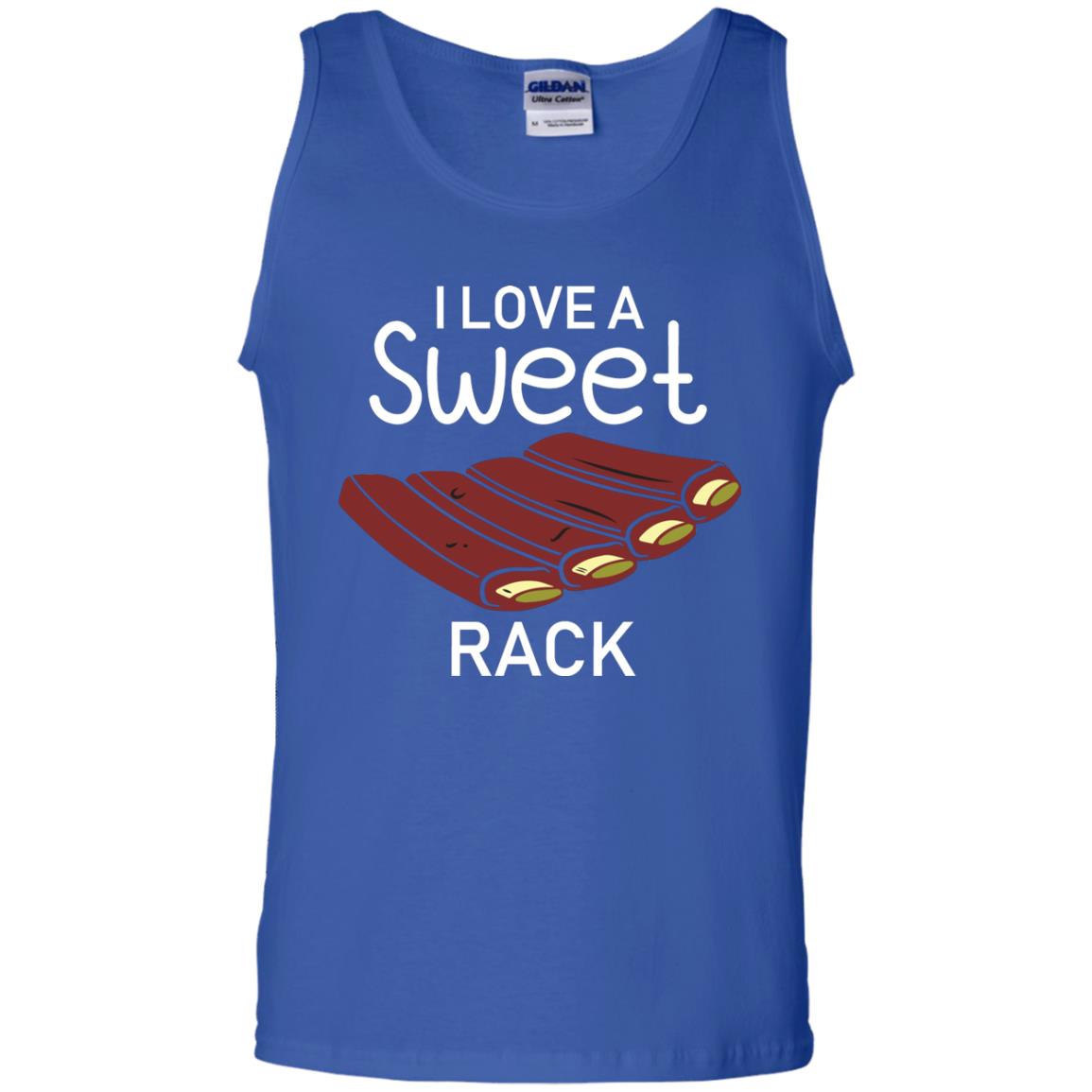 I Love A Sweet Rack Bbq Grill Summer Shirt Royal