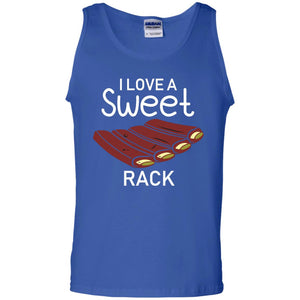 I Love A Sweet Rack Bbq Grill Summer ShirtG220 Gildan 100% Cotton Tank Top