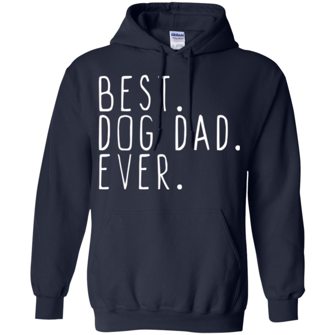 Best Dog Dad Ever T-shirt Navy