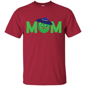Mom Watermelon Funny Summer Melon Fruit Shirt For Mommy