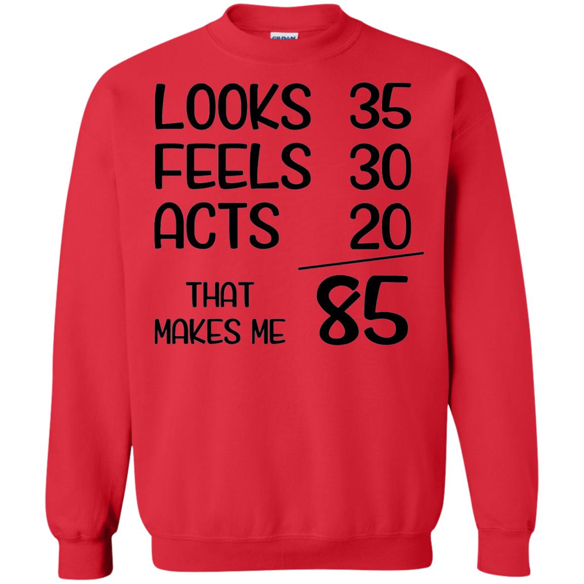 Funny 1933 85 Years Old 85th Birthday T-shirt Red