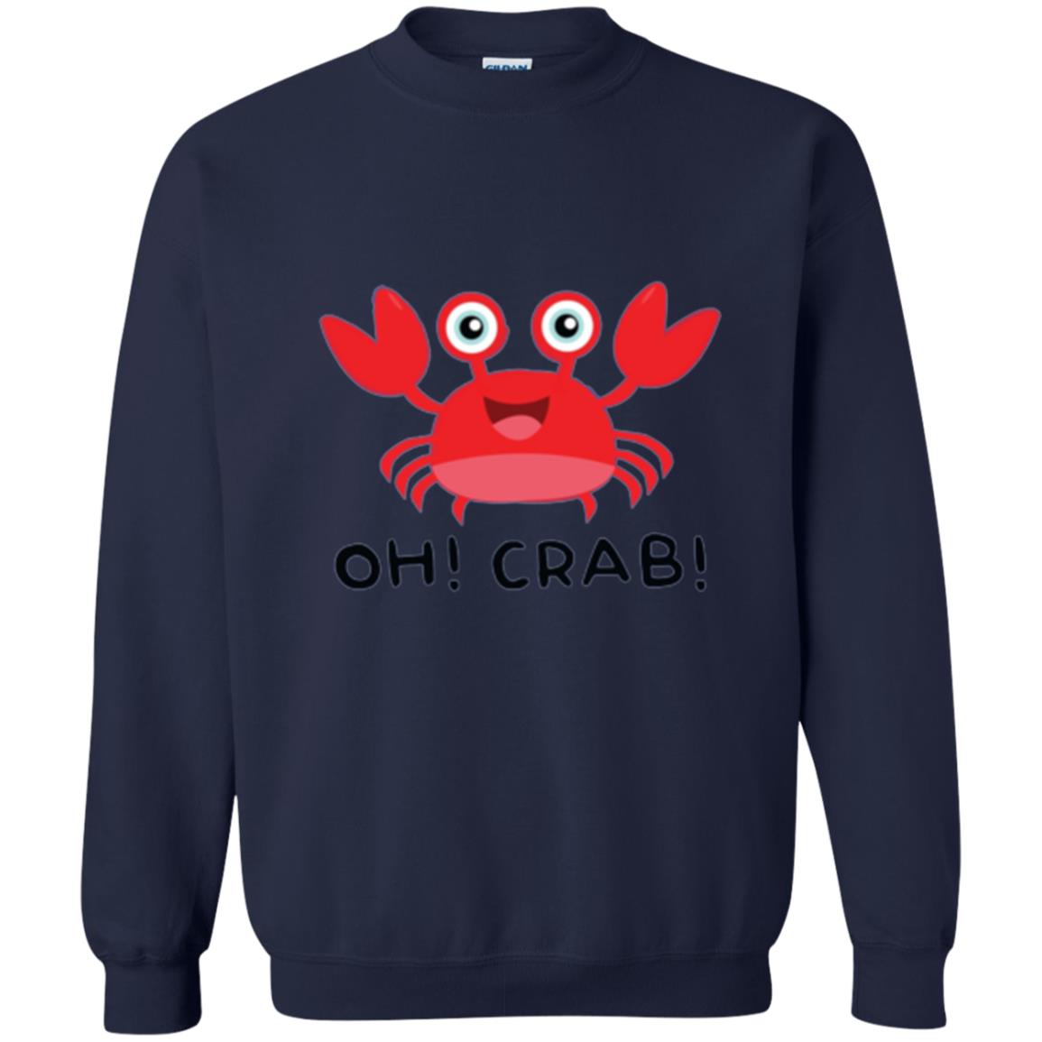 Oh Crab Crab Lover T-shirt Navy