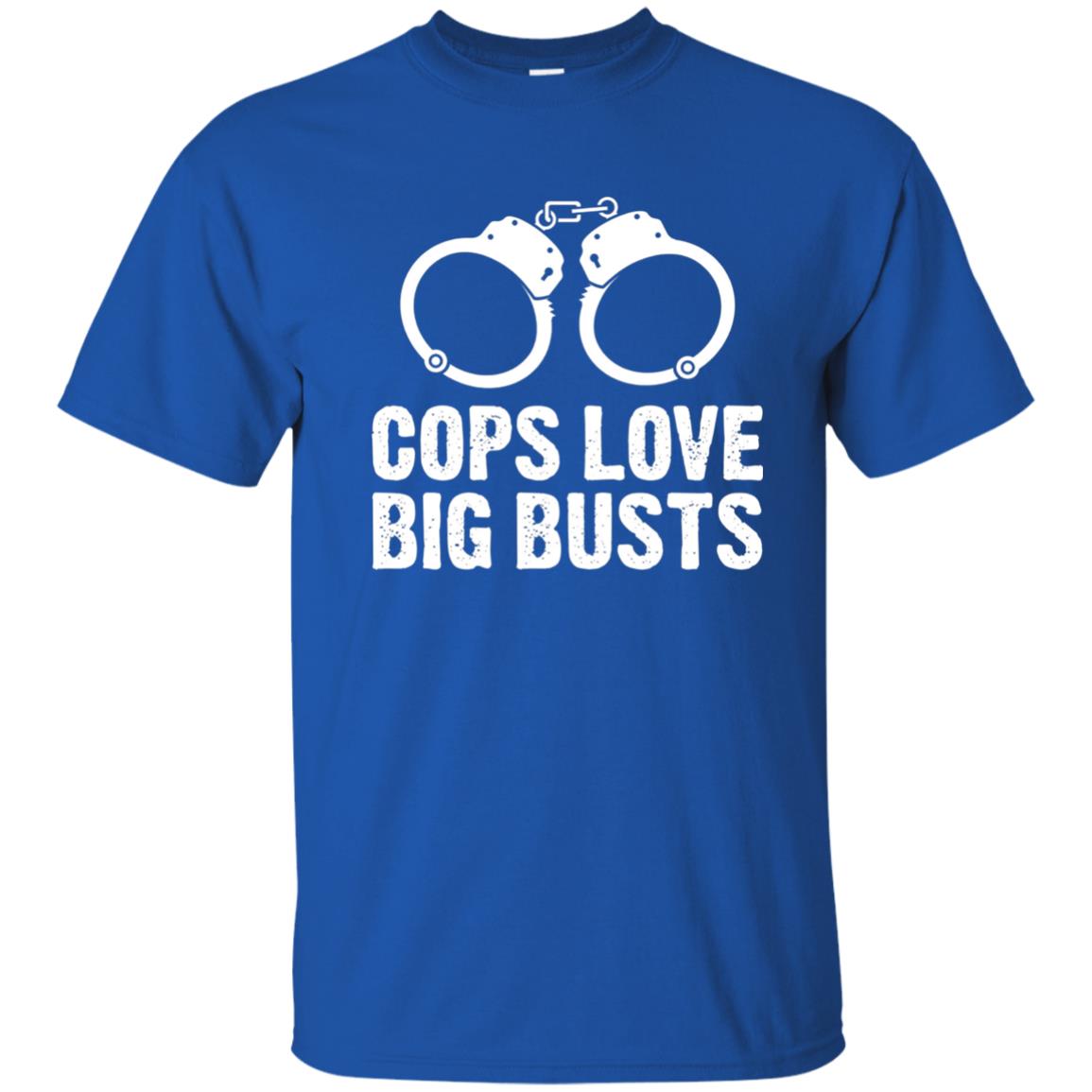 Cops Love Big Busts Usa Police Shirt Royal