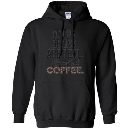 Coffee Lovers T-shirt Magic Beans Are Real It_s Called Coffee Black