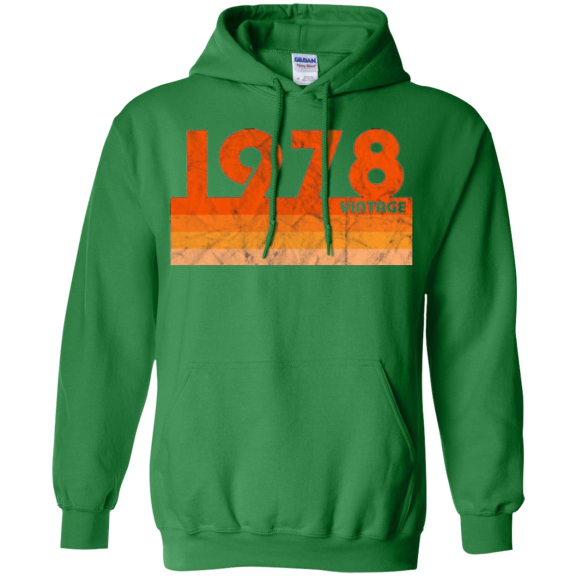 Vintage Retro 1978 T-shirt 40 Years Old Gift T-shirt Irish Green