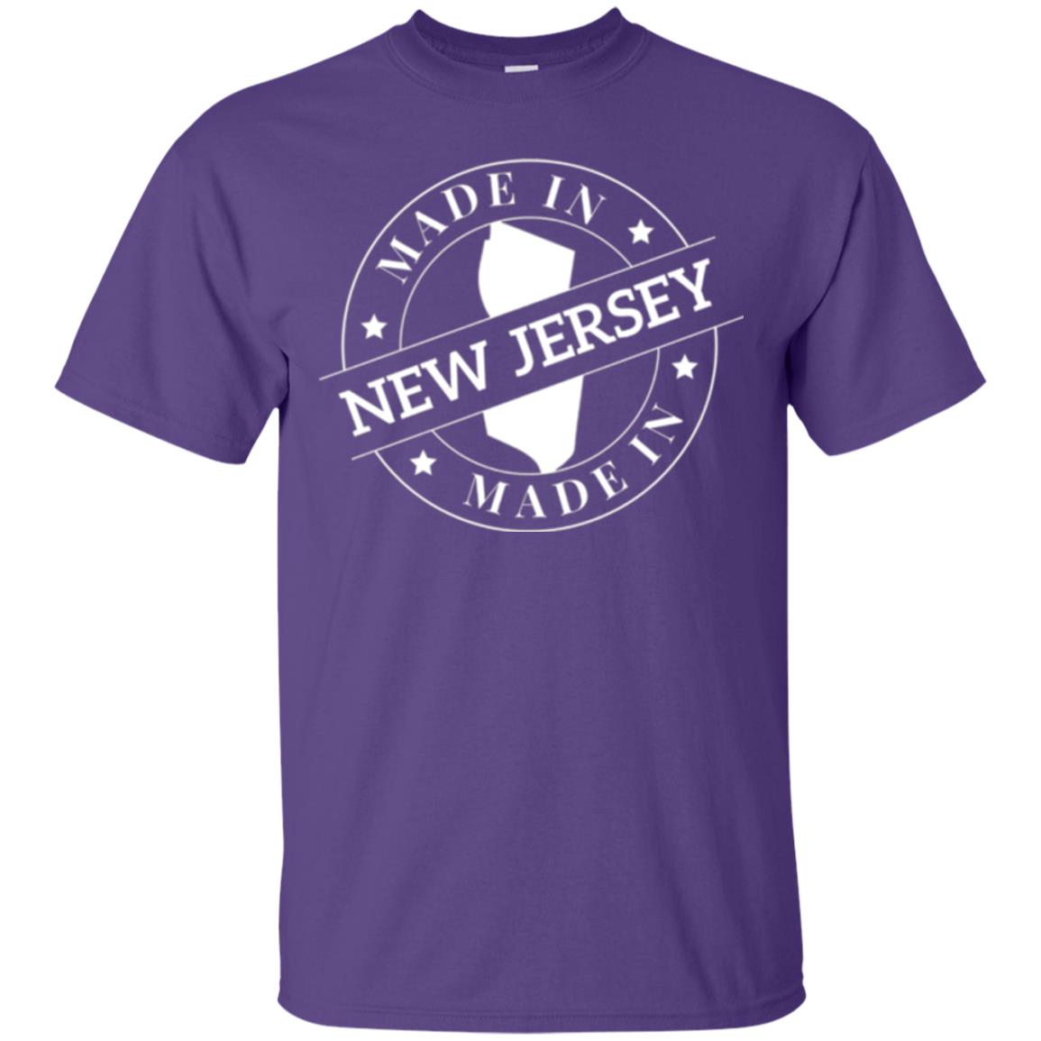 Made In New Jersey T-shirt Purple