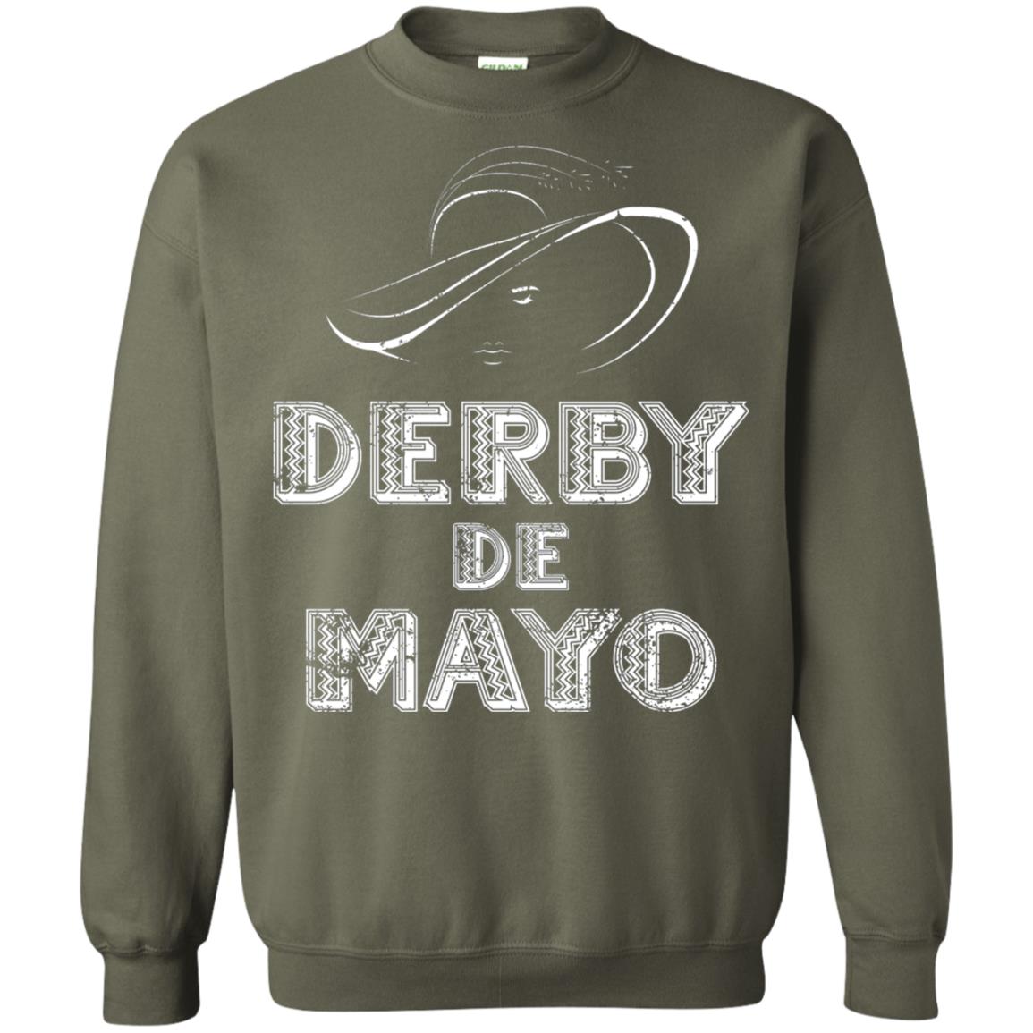 Derby De Mayo Womens Hat Derby Shirt Military Green