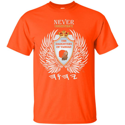 Never Underestimate The Daughters Of Yahuah Hebrew Orange