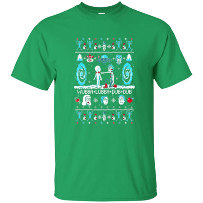 Cartoon T-shirt Build A Snowmorty Irish Green