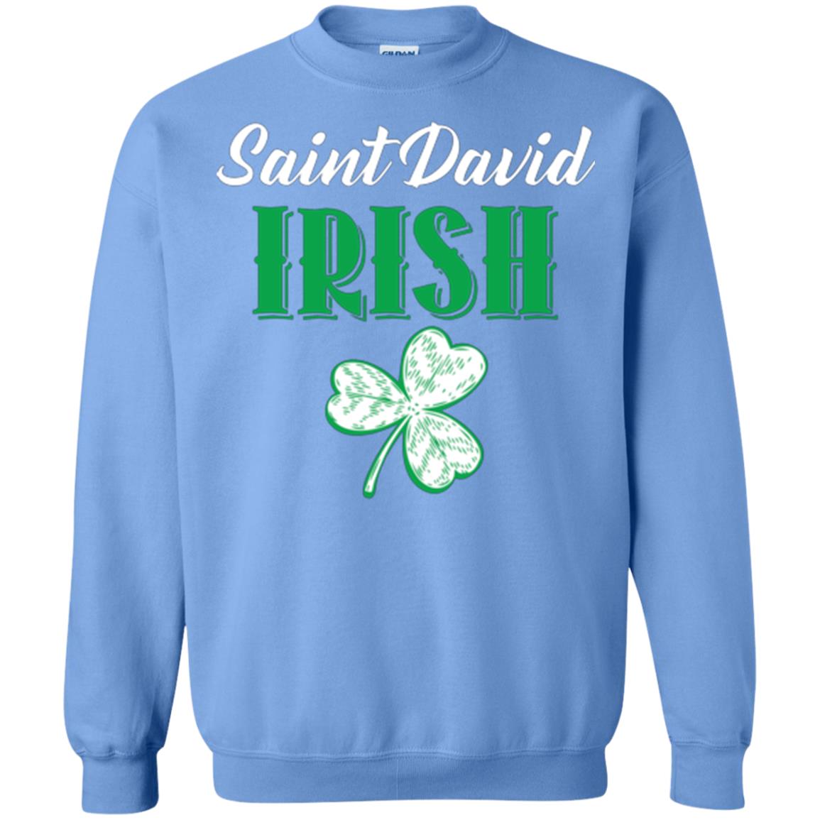 Saint Patrick's Day T-shirt Saint David Irish Carolina Blue