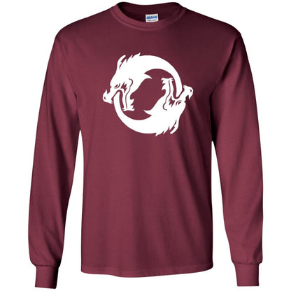 Dargon Lovers T-shirt Overwatch Hanzo Seal Spray Maroon