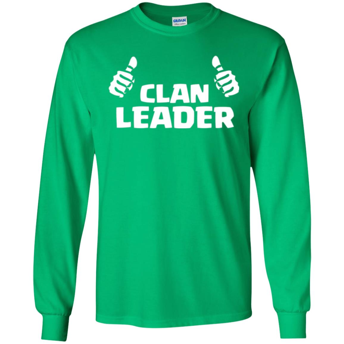 Mobile Gamers T-shirt Clan Leader Irish Green