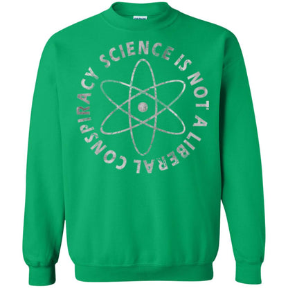 Scientist T-shirt Science Is Not A Liberal Conspiracy Irish Green
