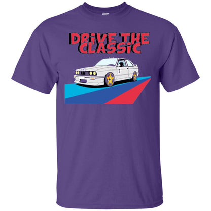 Classic Drive Vintage Collectors Bmw Lovers T-shirt Purple