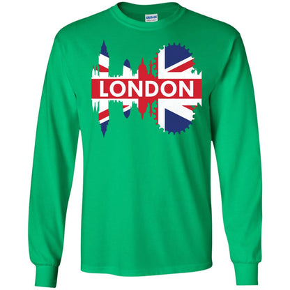Flag Of United Kingdom London Gift Shirt For Britain Irish Green