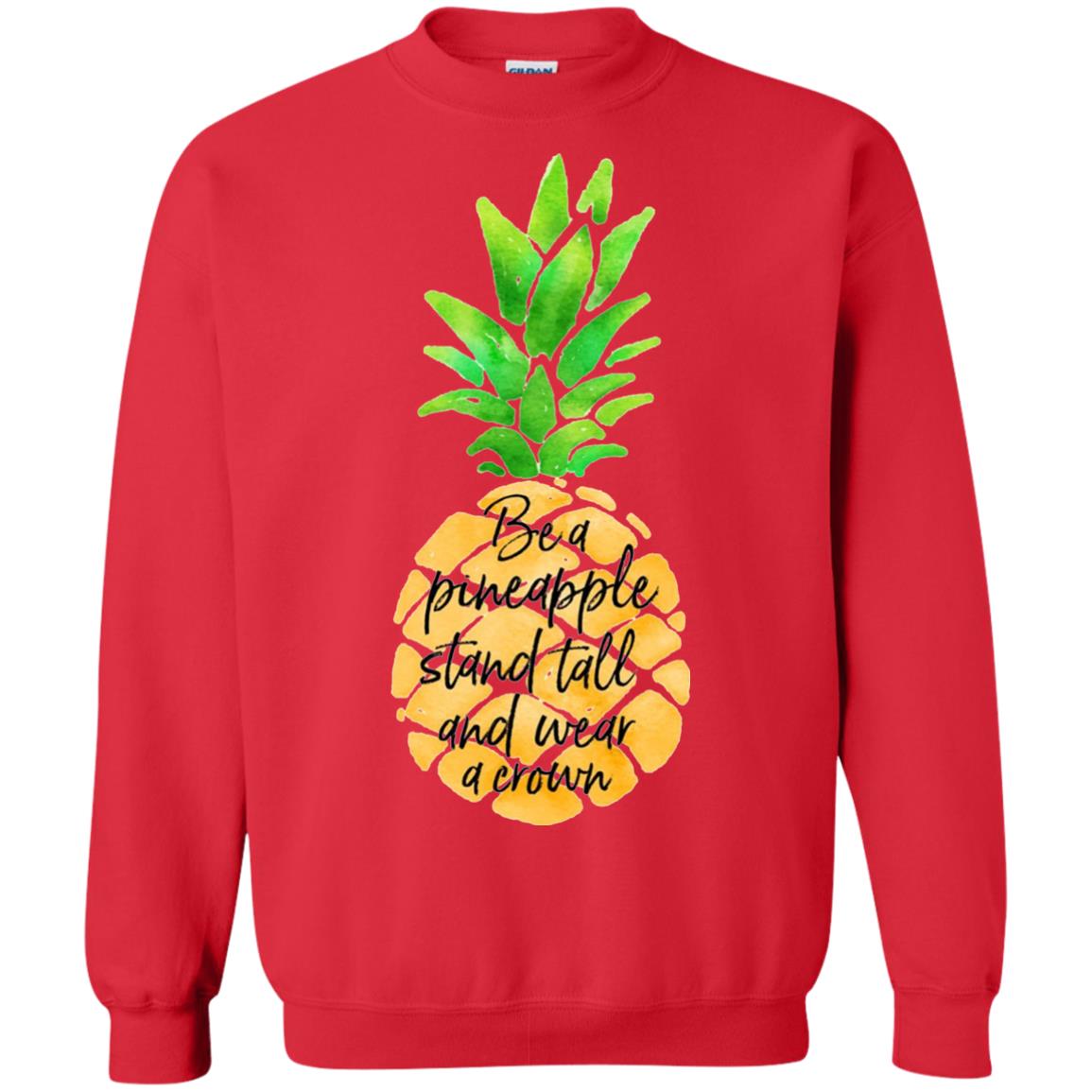 Funny Pineapple T-shirt Red