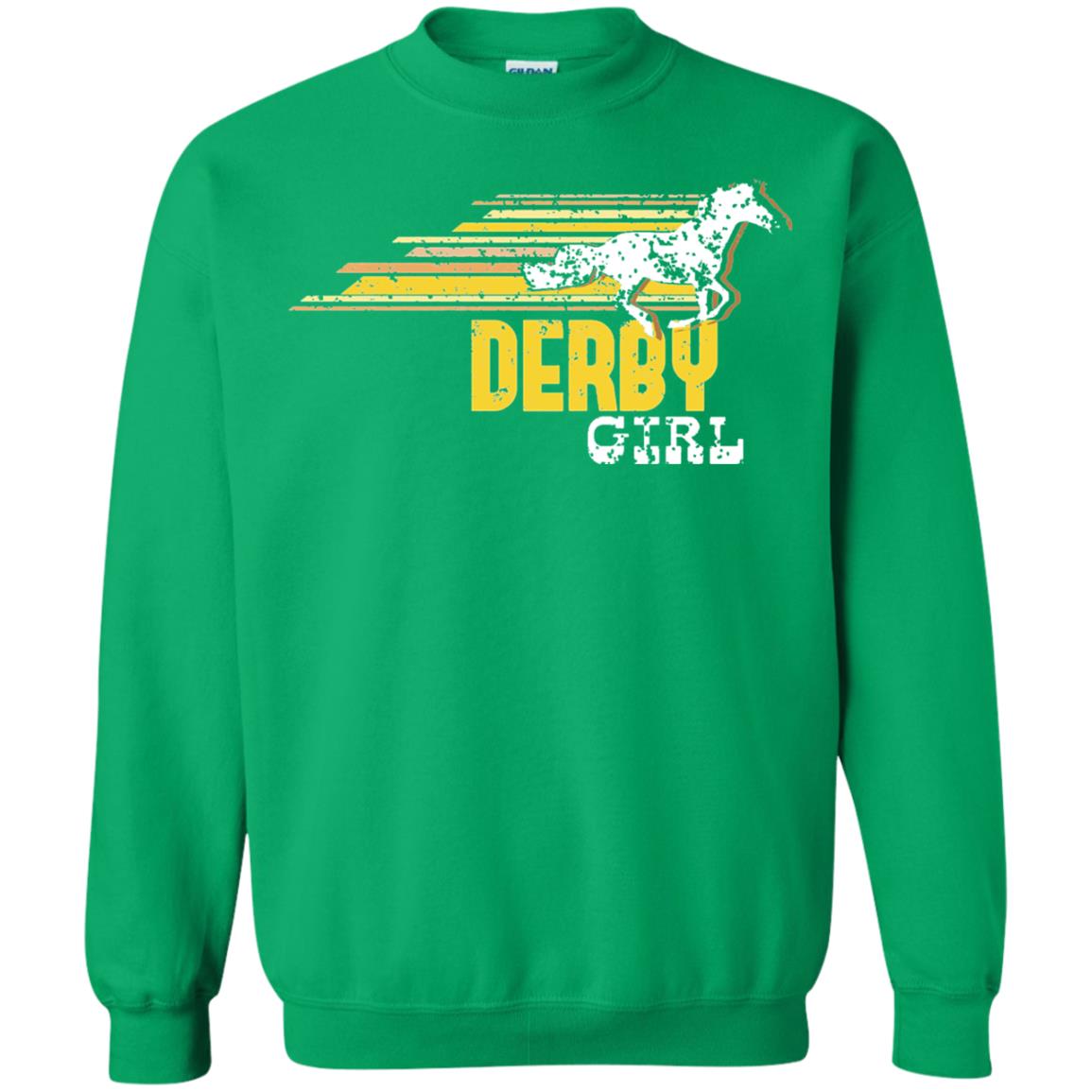 Derby Girl Derby Women Horse Race Shirt Irish Green