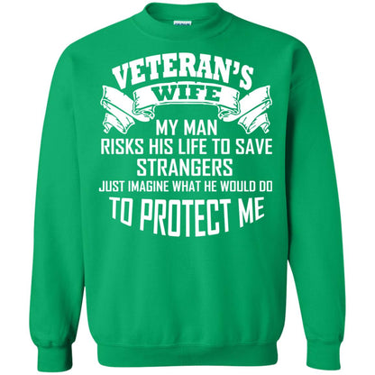 Veteran_s Wife My Man Risks His Life To Save Strangers Just Imagine What He Would Do To Protect Me Irish Green