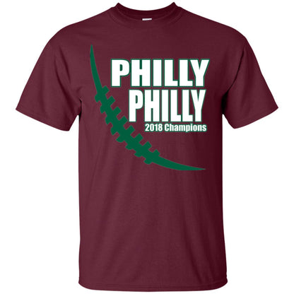 Football Lover T-shirt Philly Philly 2018 Championship Maroon