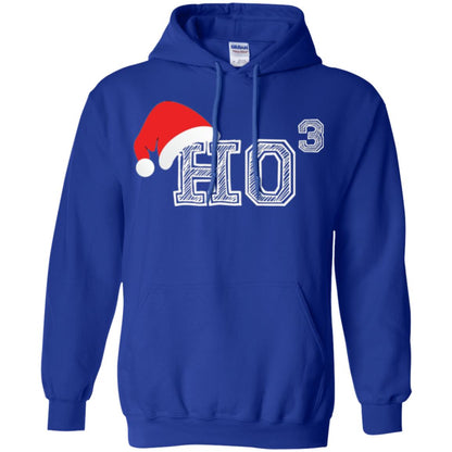 Christmas T Shirt Ho Ho Ho X 3 Third Power Royal