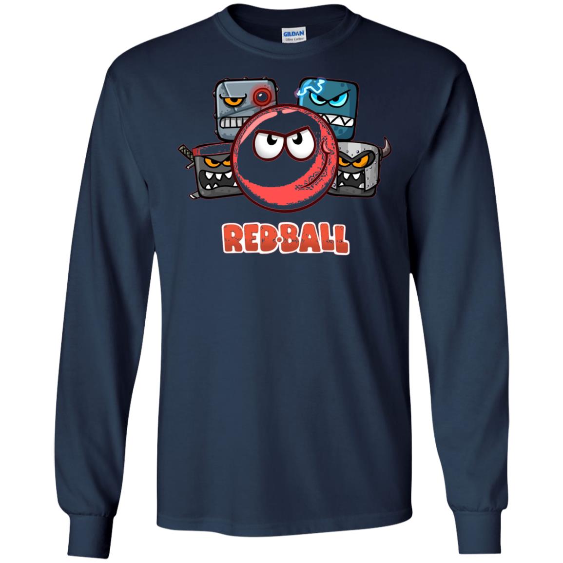 Red Ball 4 The Crew Game Lover T-shirt Navy