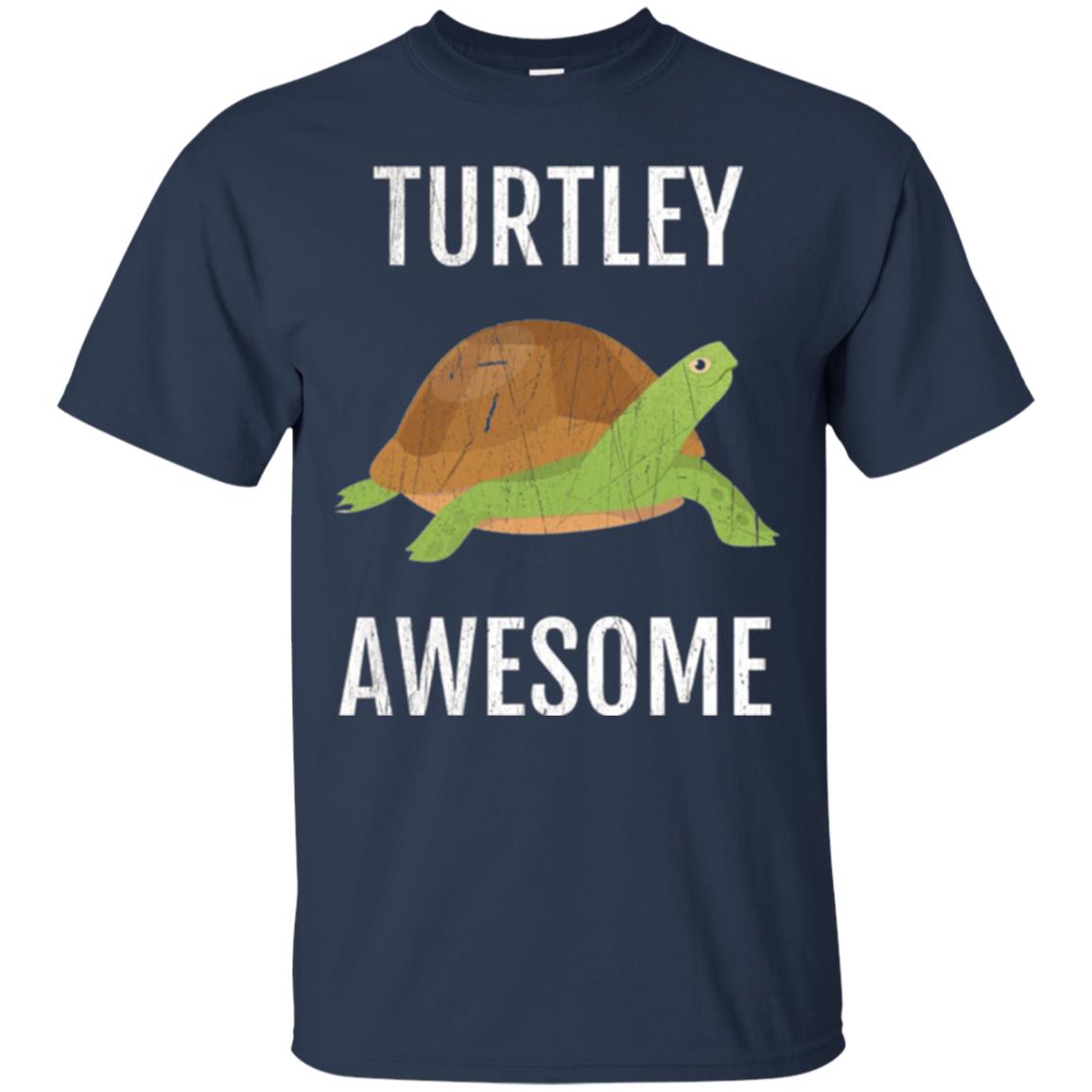 Turtle T-shirt Turtley Awesome Navy