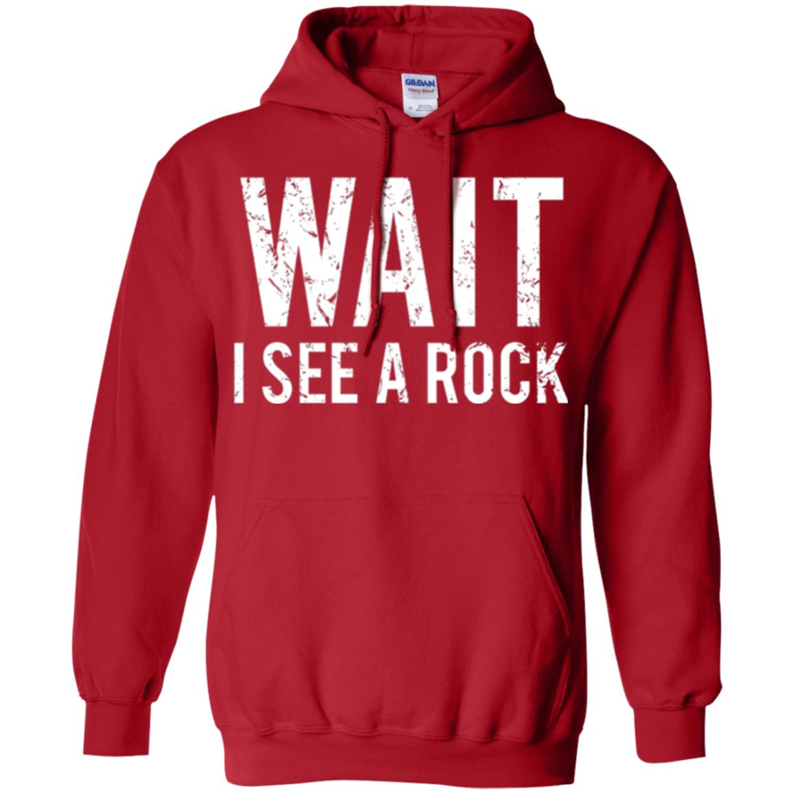 Geology T-shirt I See A Rock Red