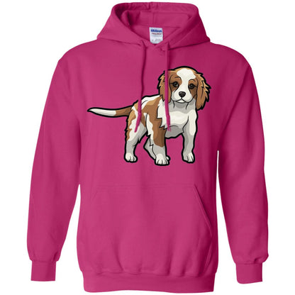 Cute Blenheim Cavalier King Charles Spaniel T-shirt Heliconia