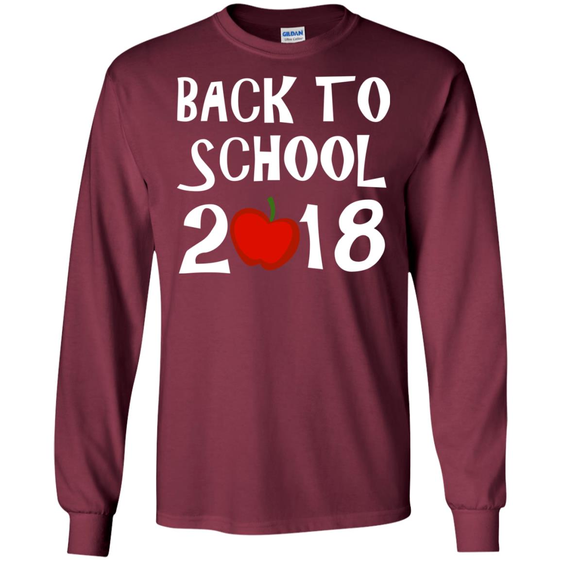 Back To School 2018 Maroon