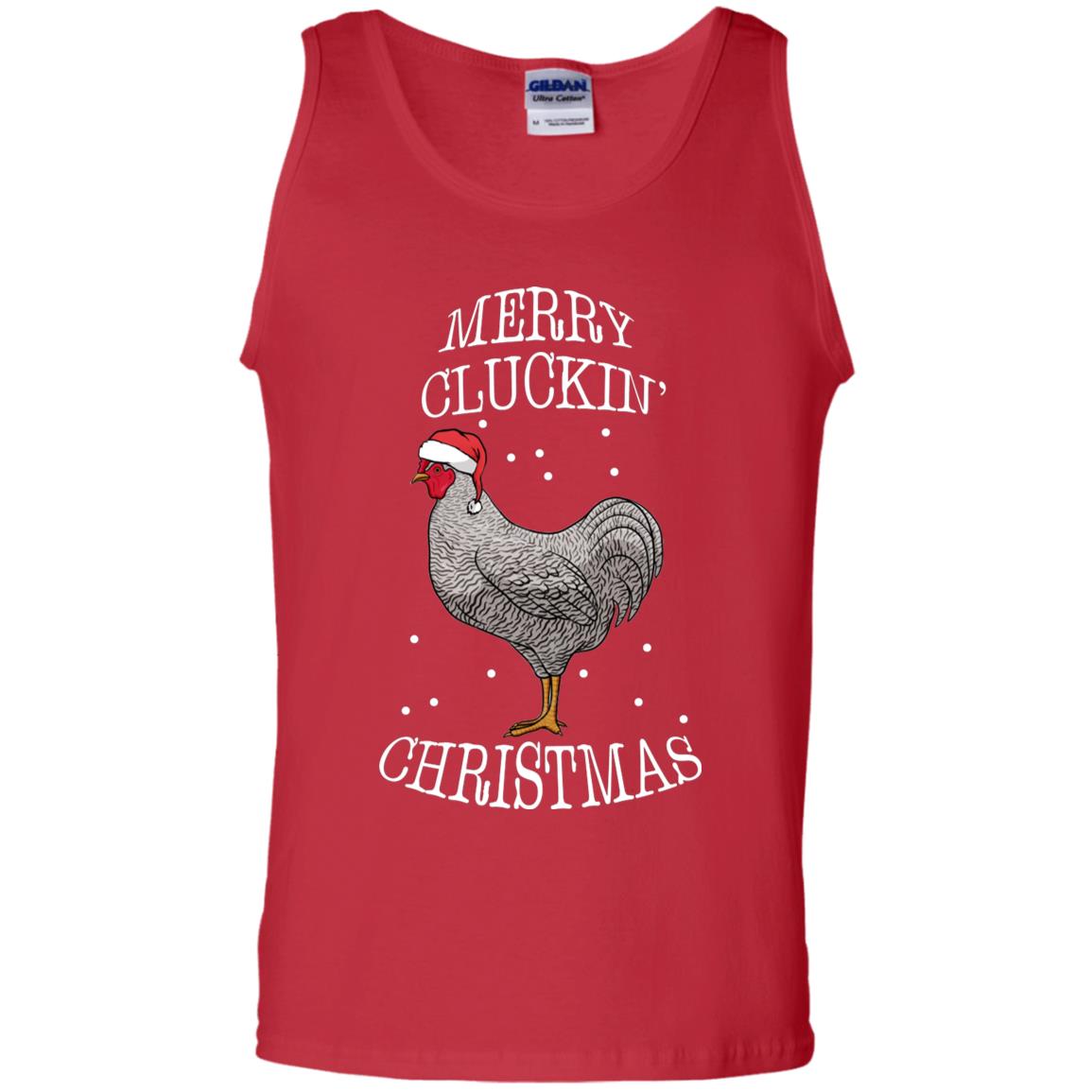 Merry Clucking Christmas Gift 2018 Shirt Red