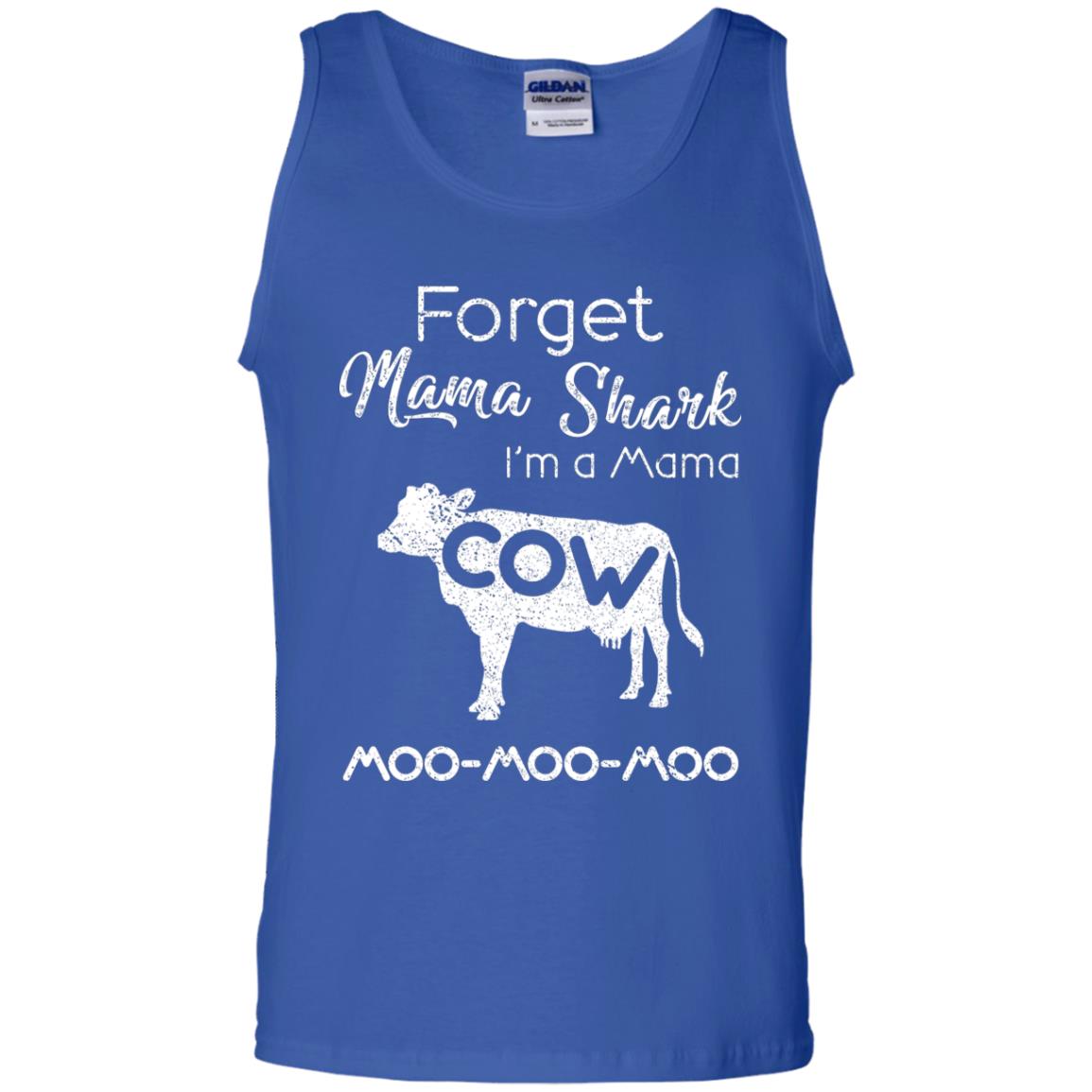 Forget Mama Shark I'm A Mama Cow Shirt Royal